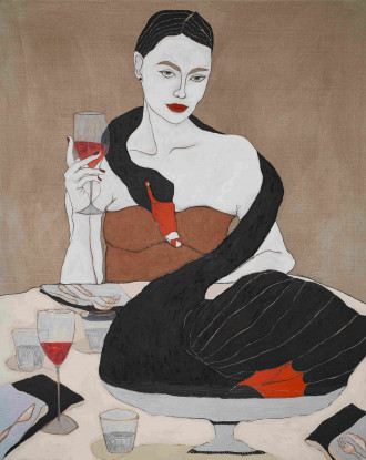 Работа  Леда съела лебедя