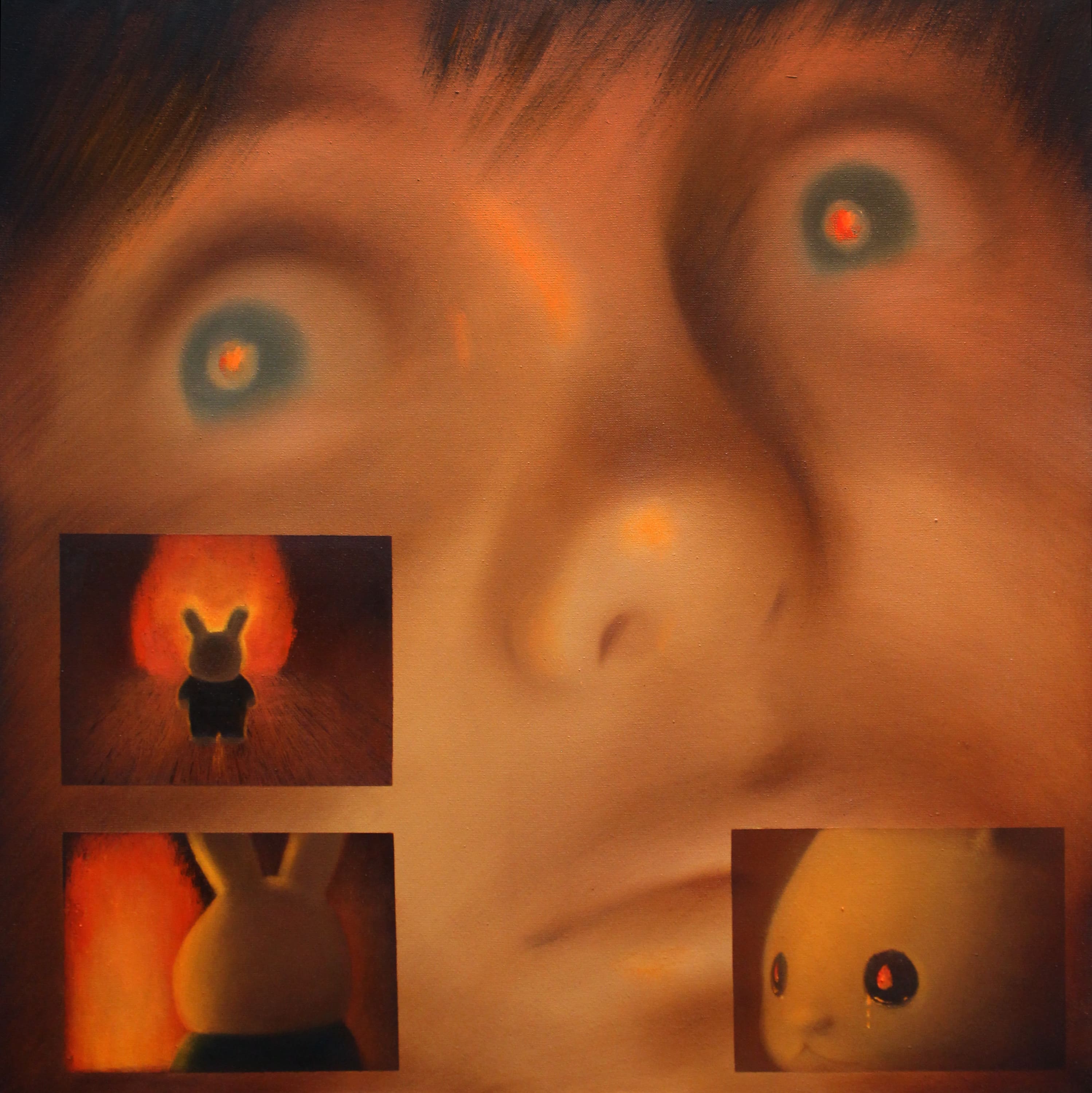 Кролик Абрахам сжигает свое прошлое