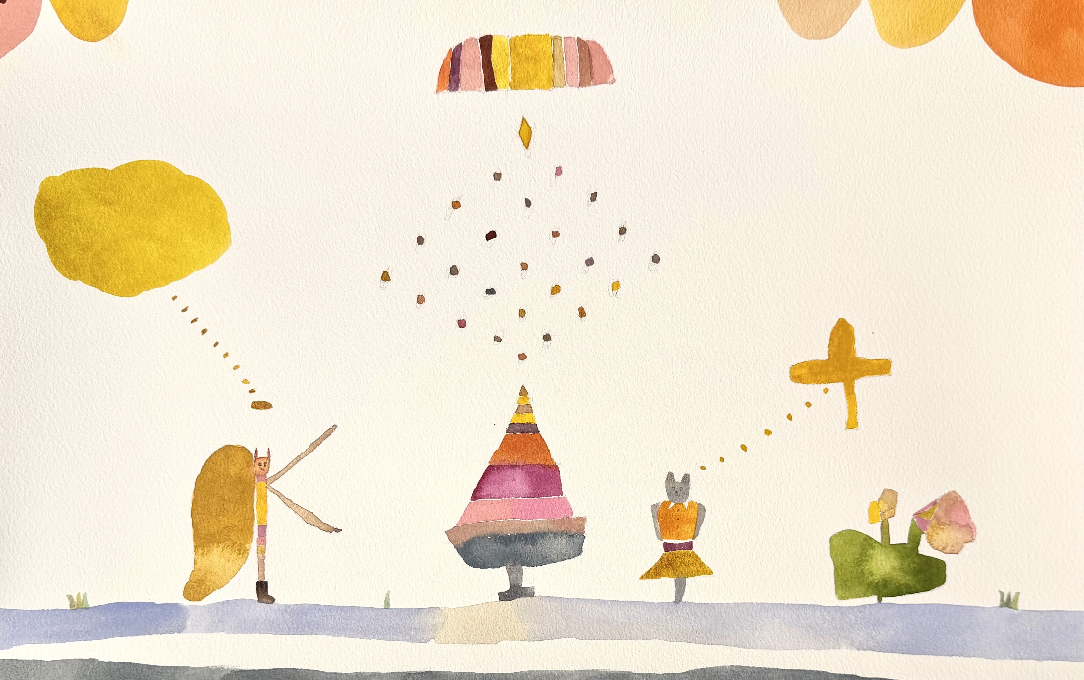 Благоговение выливается и оживляет...