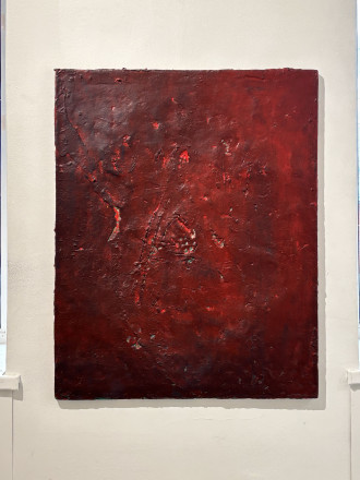 Работа Охра красная 