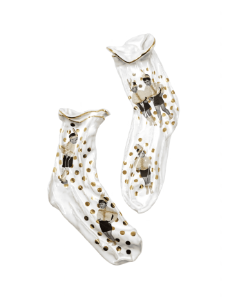 Работа Socks with rabbits